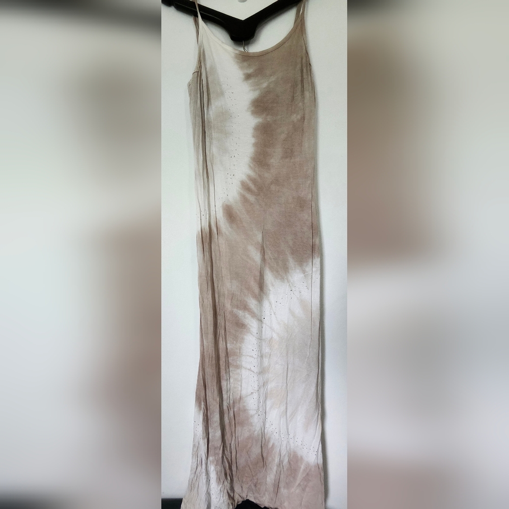 INC International Concepts Gold Maxi Dress for Work